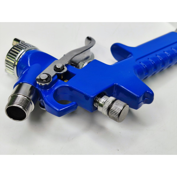 Пневматический краскопульт HVLP MINI, форсунка 0,8 мм, верхний пластиковый бачок 125 мл, 3 бар Profline 77101