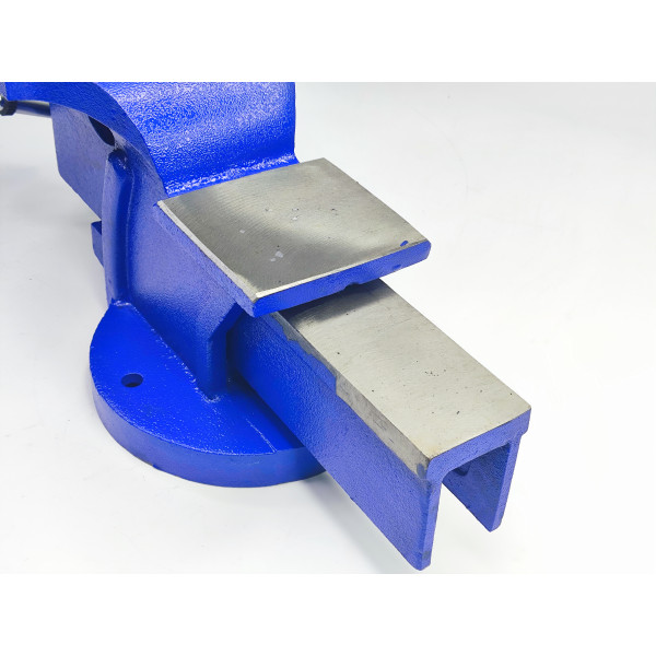 Чугунные тиски с фиксированным основанием 200 мм Profline 83200