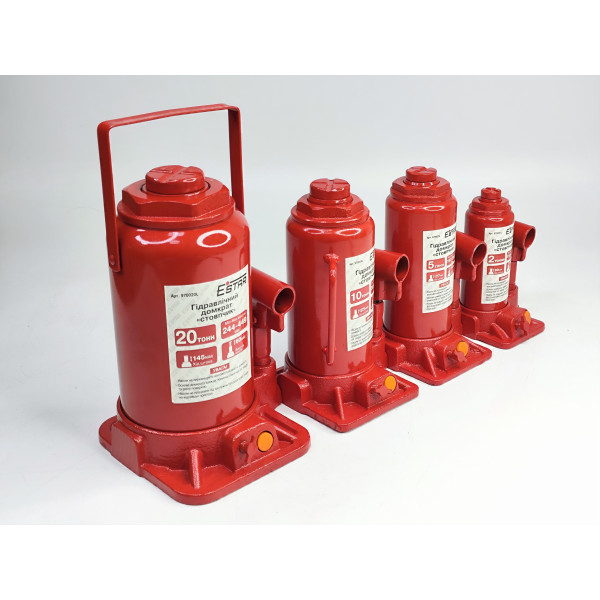 Домкрат "столбик" одноштоковый 2 т, 158-308 мм Estar 970021L