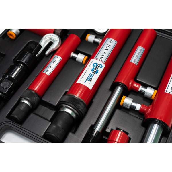 Набор гидравлических цилиндров и стяжек 7 ед в пластиковом кейсе Profline 97005 