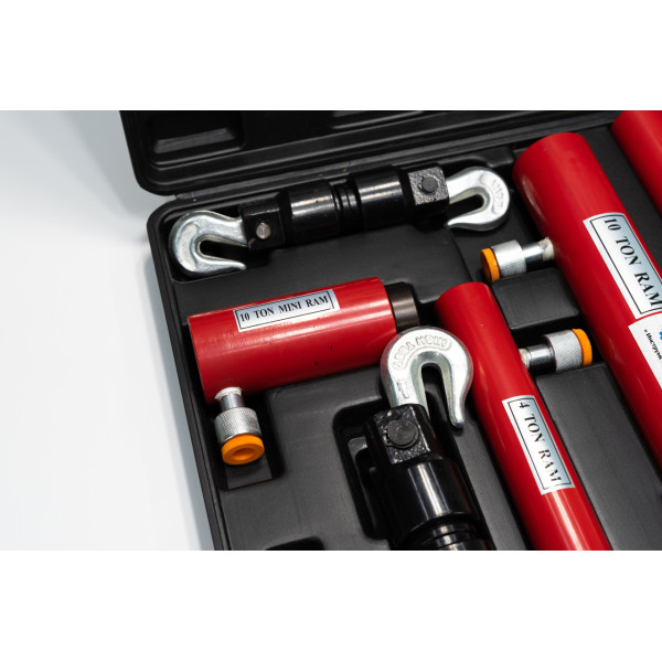 Набор гидравлических цилиндров и стяжек 7 ед в пластиковом кейсе Profline 97005 