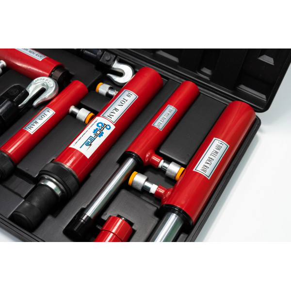 Набор гидравлических цилиндров и стяжек 7 ед в пластиковом кейсе Profline 97005 