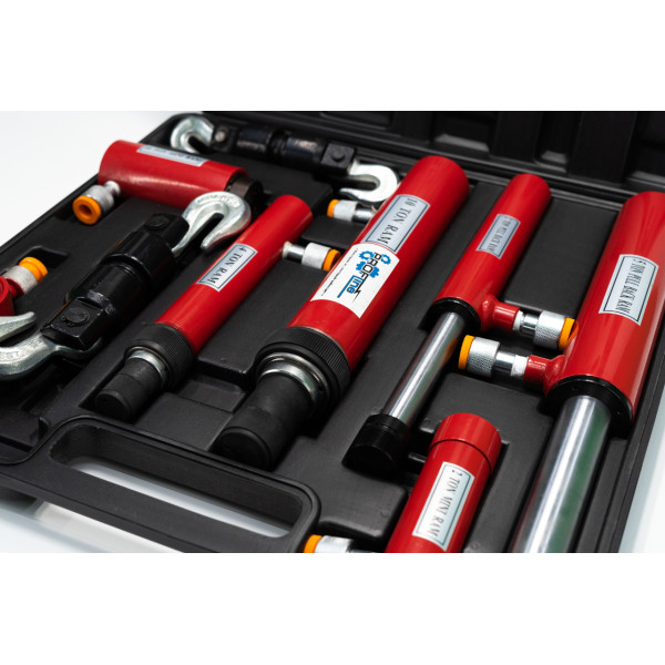 Набор гидравлических цилиндров и стяжек 7 ед в пластиковом кейсе Profline 97005 