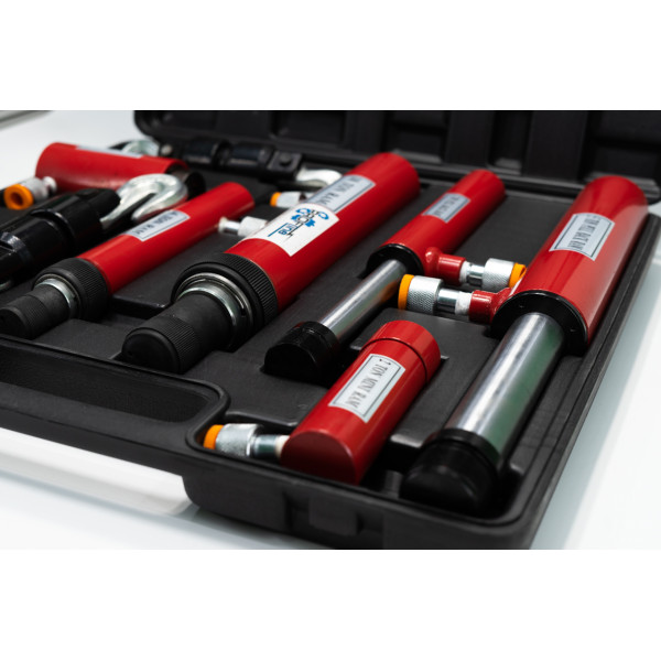 Набор гидравлических цилиндров и стяжек 7 ед в пластиковом кейсе Profline 97005 