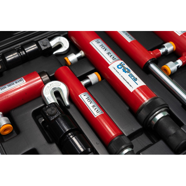Набор гидравлических цилиндров и стяжек 7 ед в пластиковом кейсе Profline 97005 
