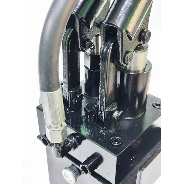 Насос гидравлический вертикальный двоштоковий к прессу 50 тонн Profline 97099 