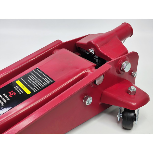 Подкатной домкрат 3т 120-490 мм Estar 97203L