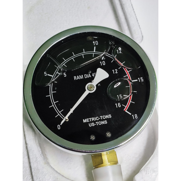 Цилиндр гидравлический для пресса с манометром 10 т Profline 97310