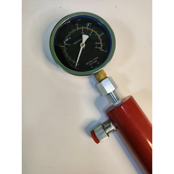 Цилиндр гидравлический для пресса с манометром 10 т Profline 97310L