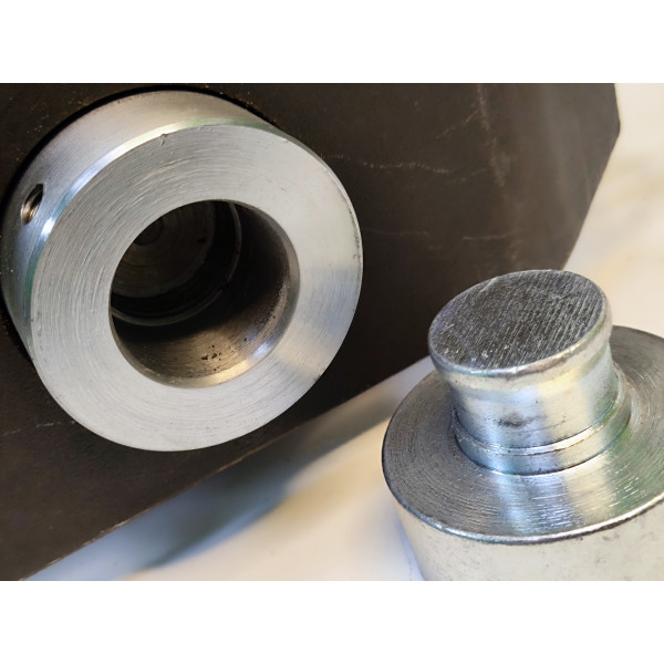 Гидравлический цилиндр для пресса с манометром 50 т Profline 97330L