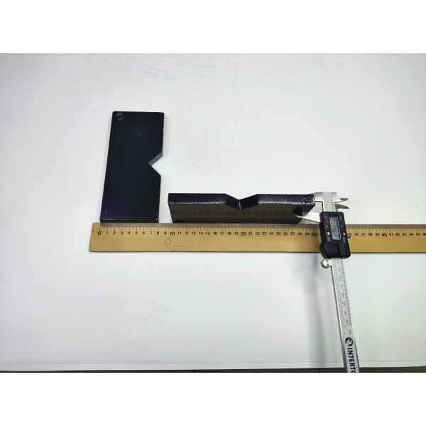 Пресс гидравлический настольный с горизонтальным насосом 10 т с манометром Profline 97350ES