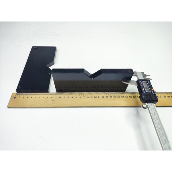 Пресс гидравлический настольный с горизонтальным насосом 10 т с манометром Profline 97350ES