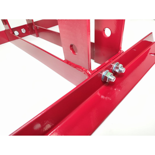 Пресс гидравлический настольный с горизонтальным насосом 10 т с манометром Profline 97350L