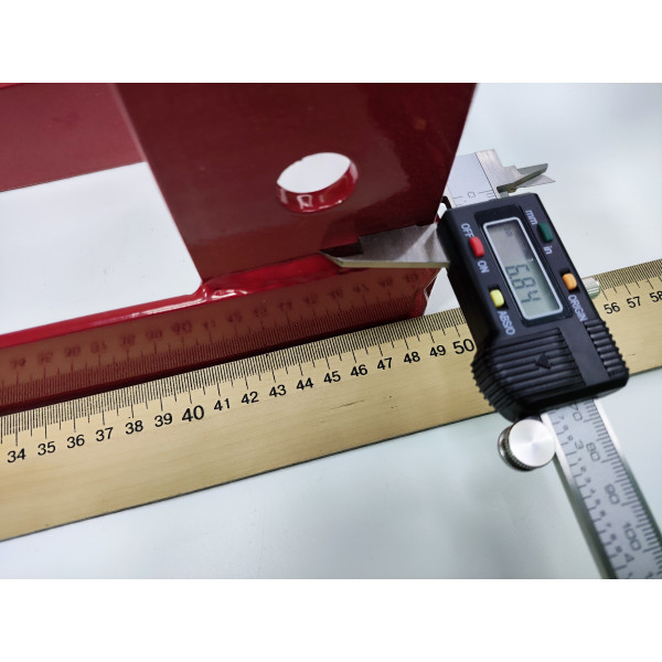 Пресс гидравлический настольный с горизонтальным насосом 10 т с манометром Profline 97350L