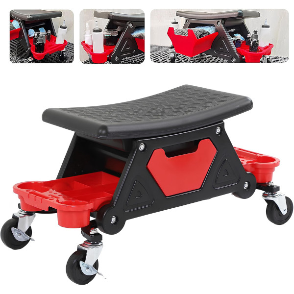 Стул автослесаря с ящиком и полками Profline 97411L