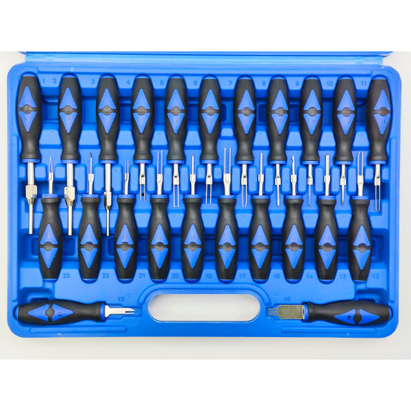 Набор инструментов для разъёмов электропроводки автомобиля 23 шт Profline 03702