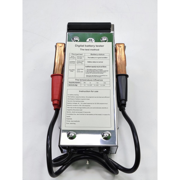 Тестер АКБ цифровой 6/12 V (вилка нагрузки) Profline 13006