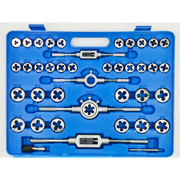 Набор метчиков и плашек метрических 110ед. Profline 13110