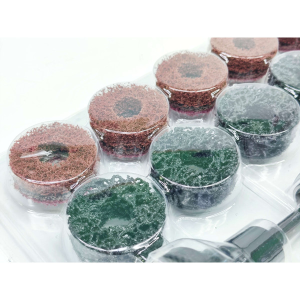 Набор насадок для чистки шпилек ступицы (14ед.) Profline 17328