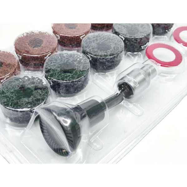 Набор насадок для чистки шпилек ступицы (14ед.) Profline 17328