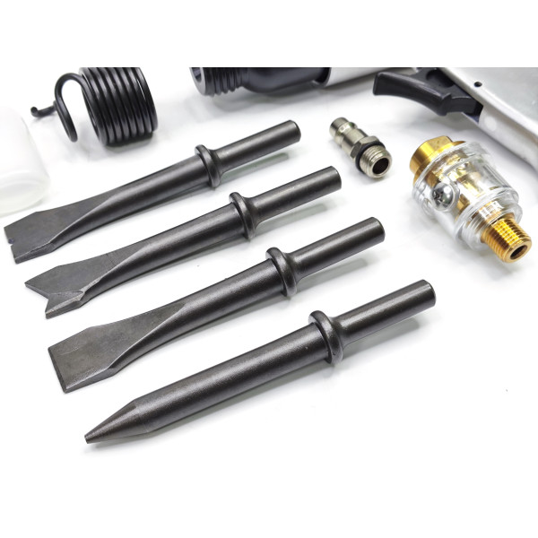 Зубило пневматическое с комплектом насадок Profline 17670