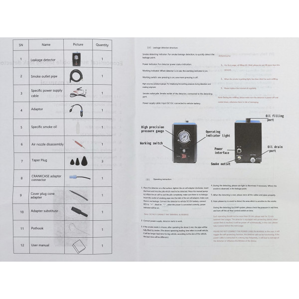Дымогенератор 12V 48 Вт Profline 18075