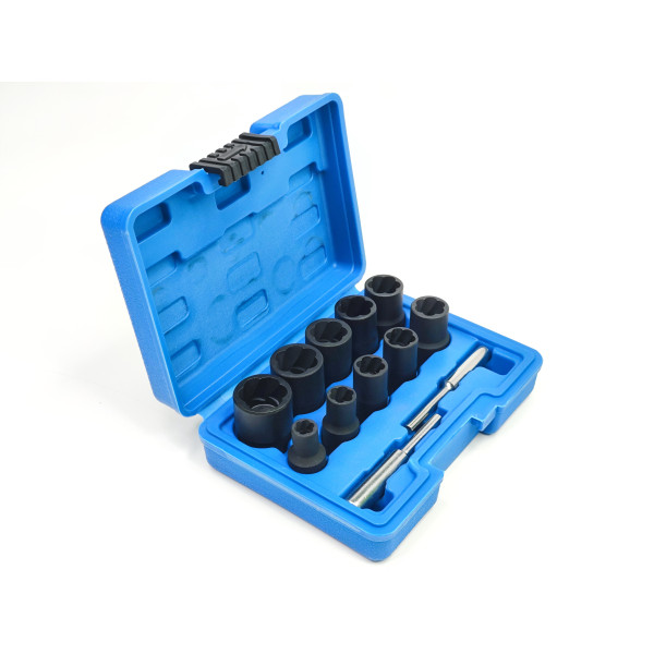 Набор головок для повреждённых болтов и гаек 3/8", 1/2", 8–21 мм. Profline 18991
