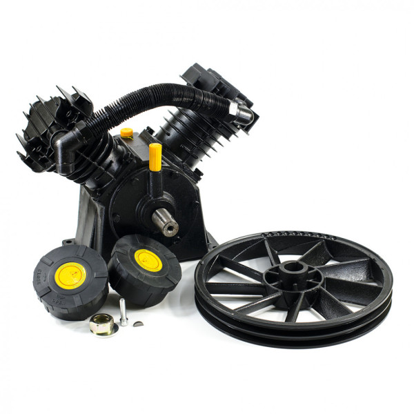 Компрессорный блок (головка компрессорная) V-образная 2-х цилиндровaя 700 л/мин, 5 кВт Profline 2090DLZ