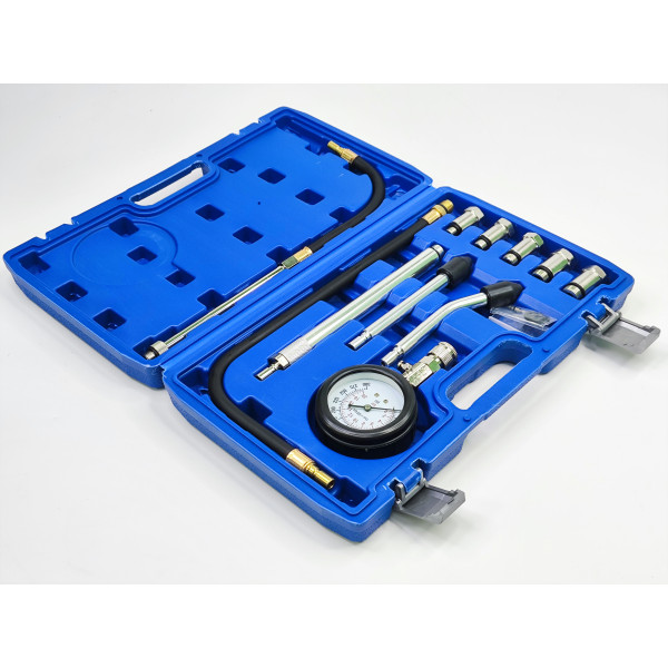 Компрессометр для бензиновых двигателей с удлинителем и переходниками Profline 30030