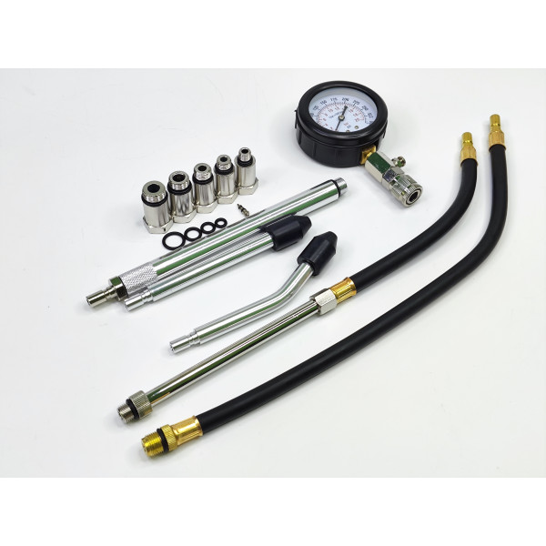 Компрессометр для бензиновых двигателей с удлинителем и переходниками Profline 30030