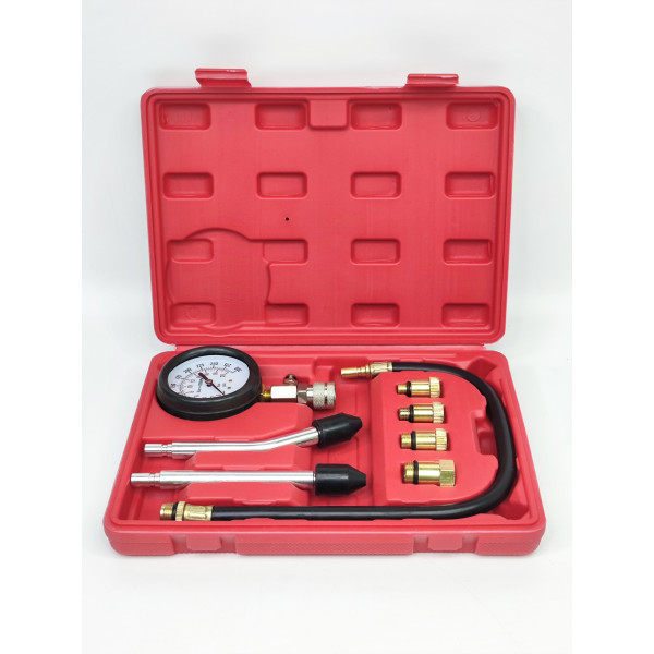 Компрессометр для бензиновых двигателей с удлинителем и переходниками Profline 30031