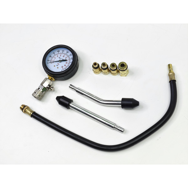 Компрессометр для бензиновых двигателей с удлинителем и переходниками Profline 30031