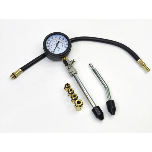 Компрессометр для бензиновых двигателей с удлинителем и переходниками Profline 30031