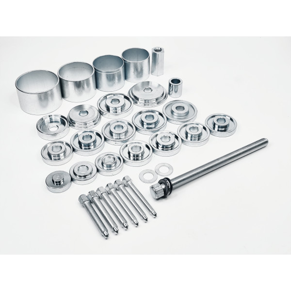 Съёмник ступичных подшипников универсальный 31 шт. Profline 30580