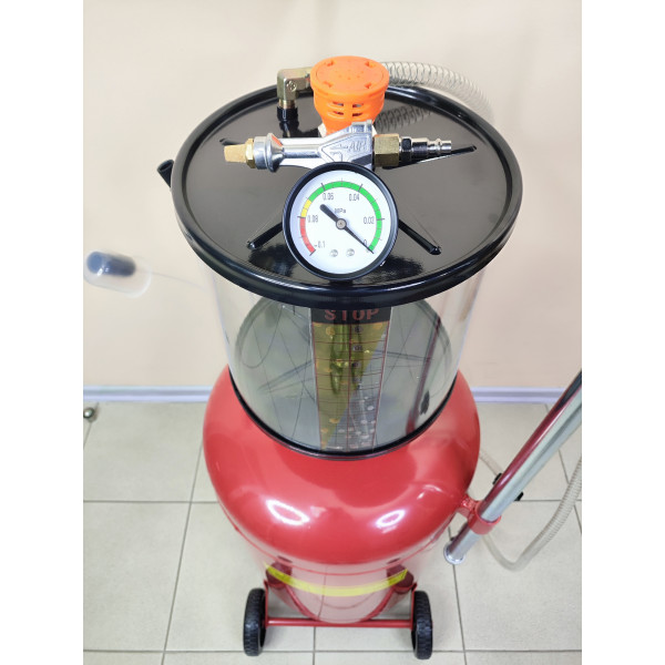 Установка для слива и вакуумной откачки масла с мерной колбой 80 л Profline 305991L