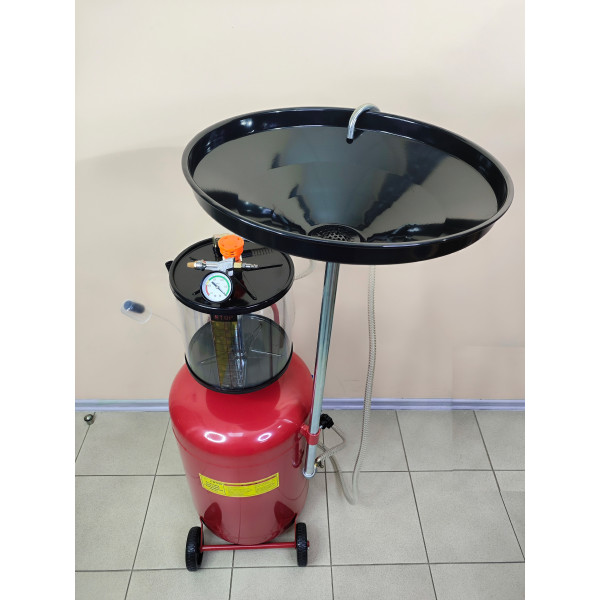 Установка для слива и вакуумной откачки масла с мерной колбой 80 л Profline 305991L