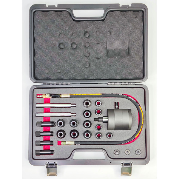 Съёмник форсунок пневматический с адаптерами Profline 30835