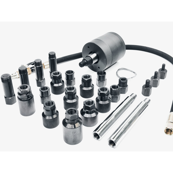 Съёмник форсунок пневматический с адаптерами Profline 30835