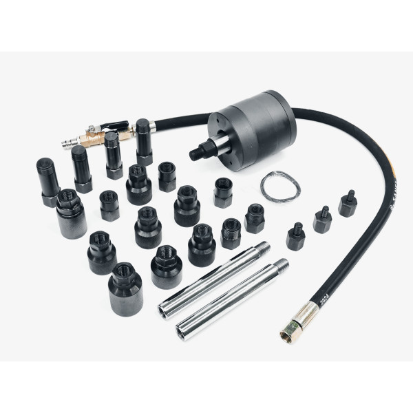 Съёмник форсунок пневматический с адаптерами Profline 30835