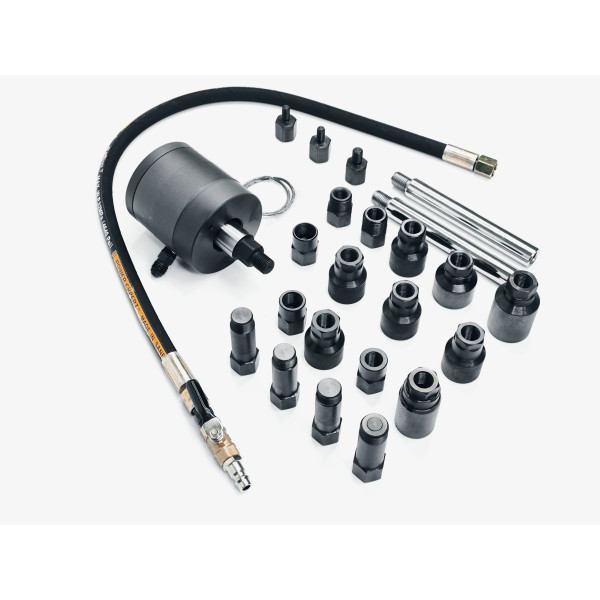 Съёмник форсунок пневматический с адаптерами Profline 30835