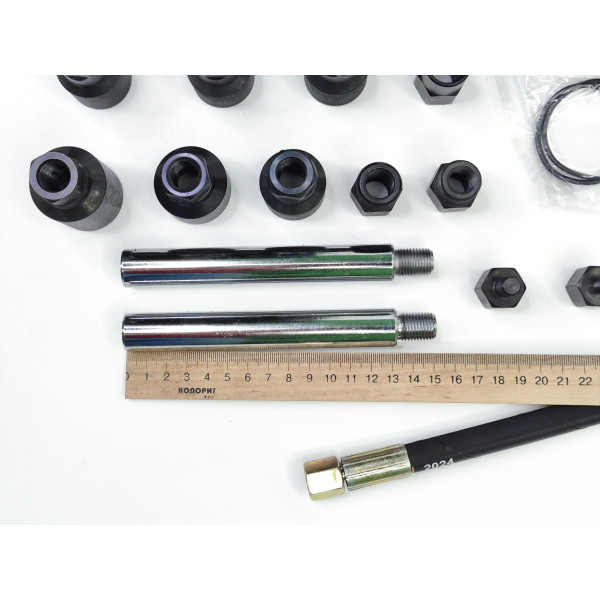 Съёмник форсунок пневматический с адаптерами Profline 30835