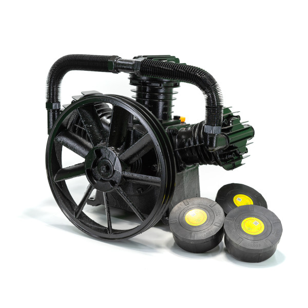 Компрессорный блок (головка компрессорная) W-образная 3-х цилиндровaя чугунная 1050 л/мин 7.5 кВт Profline 3090DLZ