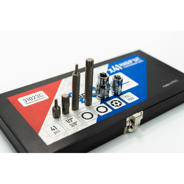 Набор бит 41 ед. в металлическом кейсе Profline 31023