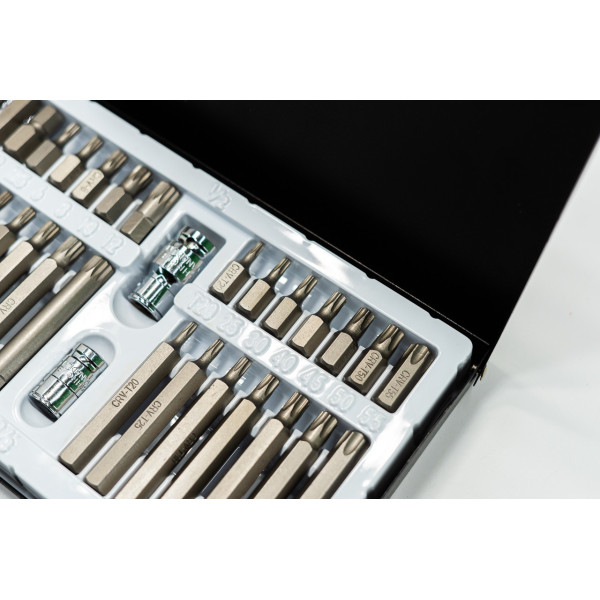 Набор бит 41 ед. в металлическом кейсе Profline 31023