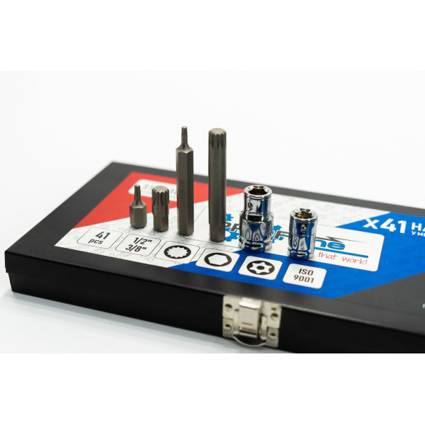 Набор бит 41 ед. в металлическом кейсе Profline 31023