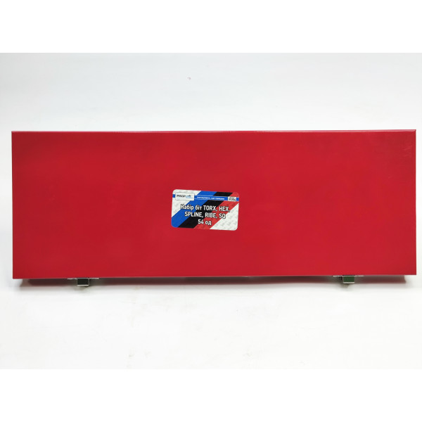 Набор бит HEX, SPLINE, TORX, Torx Tamper 54 шт. Profline 31054