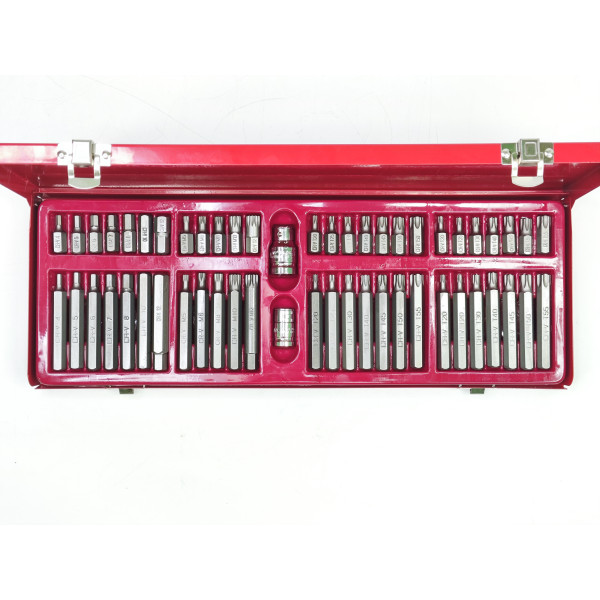 Набор бит HEX, SPLINE, TORX, Torx Tamper 54 шт. Profline 31054