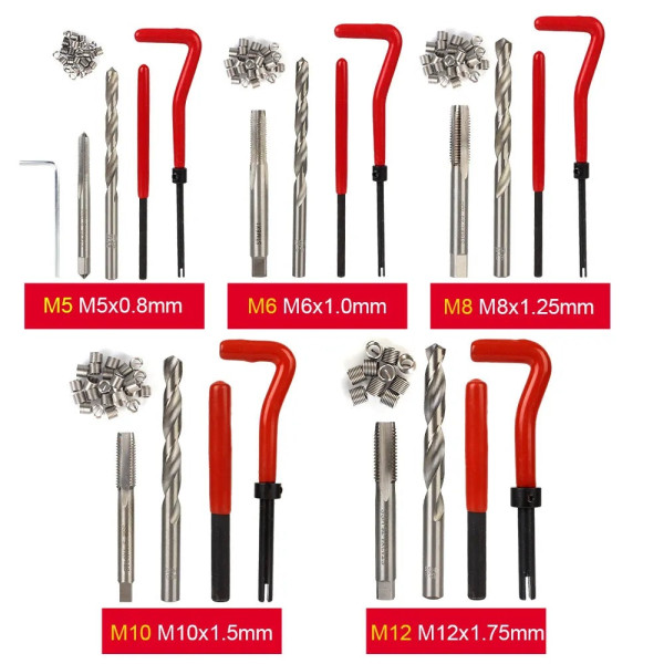 Набор для восстановления резьбы М5-М12 131 од. Profline Base 31137L