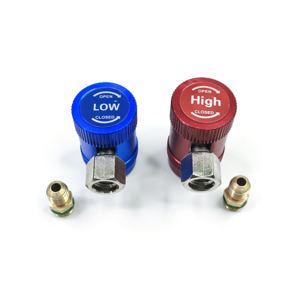 Заправочные муфты R1234yf Hongsen с переходниками на М14х1,5 R134a для автозаправочных станций Profline 34012