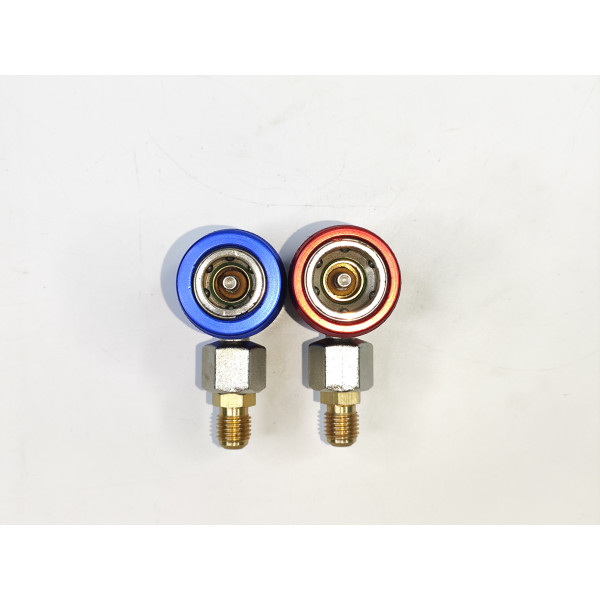 Заправочные муфты R1234yf Hongsen с переходниками на М14х1,5 R134a для автозаправочных станций Profline 34012